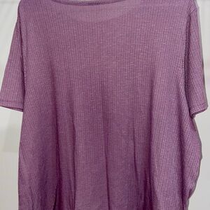 Source Unknown Short Sleeve Purple Tee